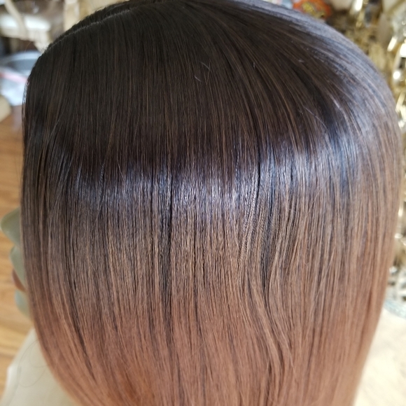 Ombre Brown Full Wig